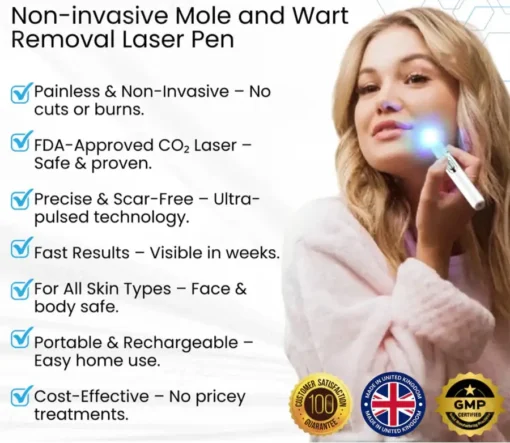 LOVILDS™ Non-Invasive Mole and Wart Removal Laser Pen